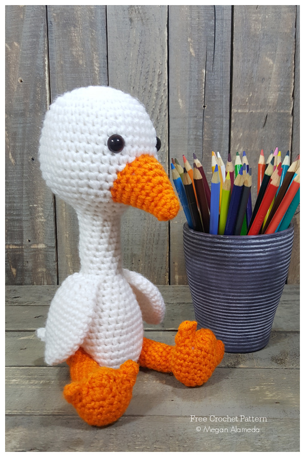 Crochet Goose Gosling Amigurumi Free Patterns