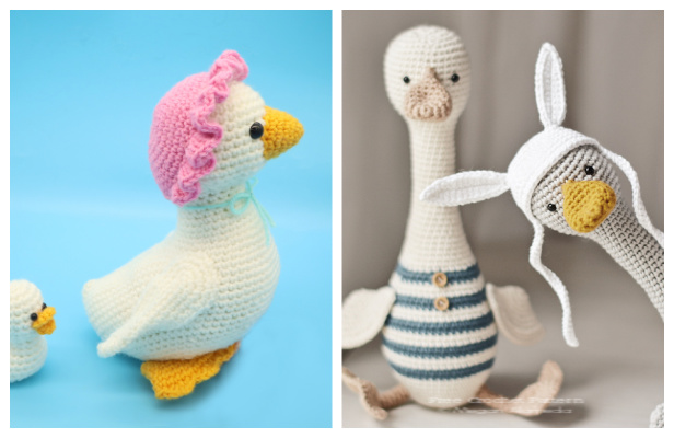 Crochet Goose Amigurumi Free Patterns