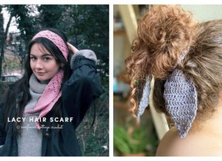 Long Hair scarf Free Crochet Patterns Long Hair scarf Free Crochet Patterns