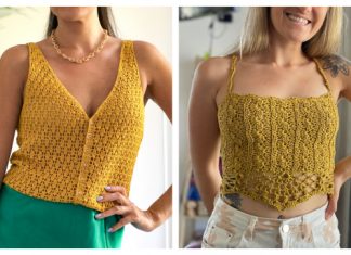 Summer Sleeveless Top Free Crochet Patterns & Paid Summer Sleeveless Top Free Crochet Patterns