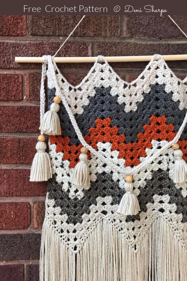 Juniper Wall Hanging Free Crochet Pattern 