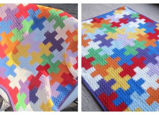Rainbow Puzzles Blanket Free Crochet Patterns Rainbow Puzzles Blanket Free Crochet Patterns