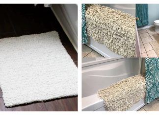 Bath Mat Free Crochet Patterns Bath Mat Free Crochet Patterns