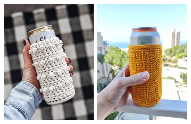 Touchdown Beer Cozy · How To Make A Bottle Cover · Crochet on Cut Out + Keep