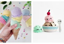 Crochet Ice Cream Amigurumi Free Patterns Crochet Ice Cream Amigurumi Free Patterns