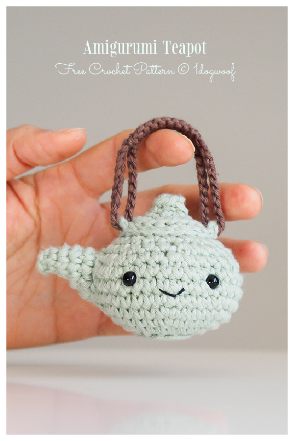 Amigurumi Toy Teapot Free Crochet Patterns