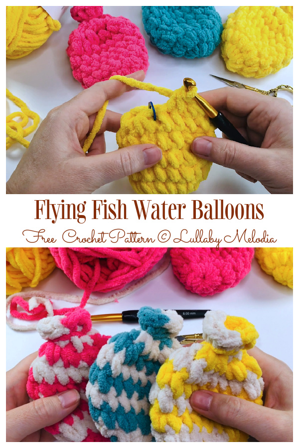 Easy Water Balloons Free Crochet Patterns