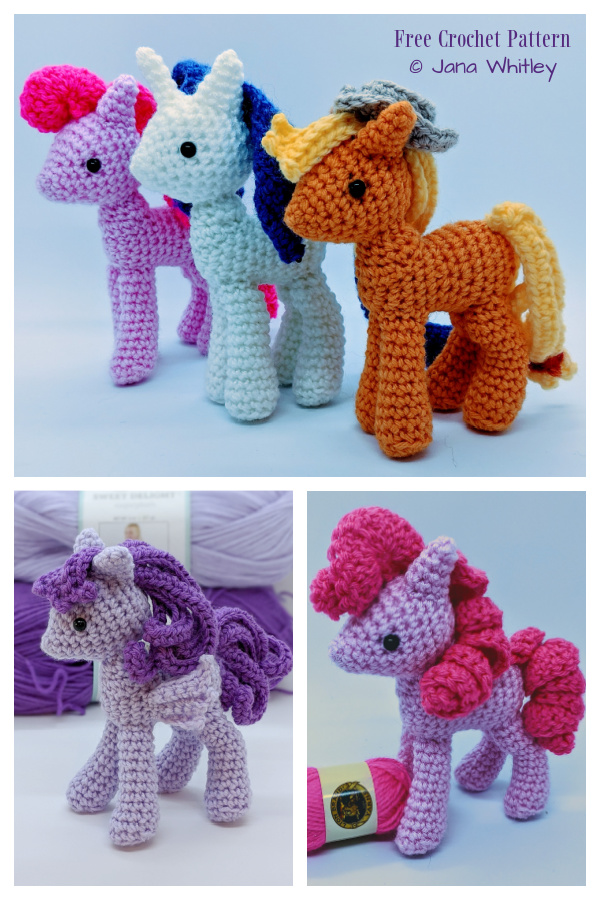 Crochet My Little Pony Amigurumi Free Patterns