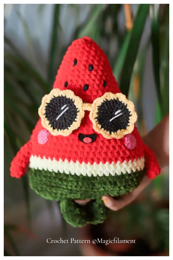 Crochet Watermelon Amigurumi Patterns
