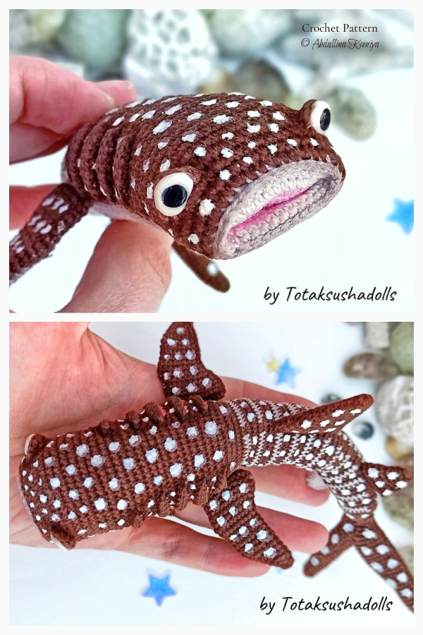 Amigurumi Whale Shark Crochet Patterns