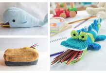 Back to School Pencil Cases Free Crochet Patterns Back to School Pencil Cases Free Crochet Patterns