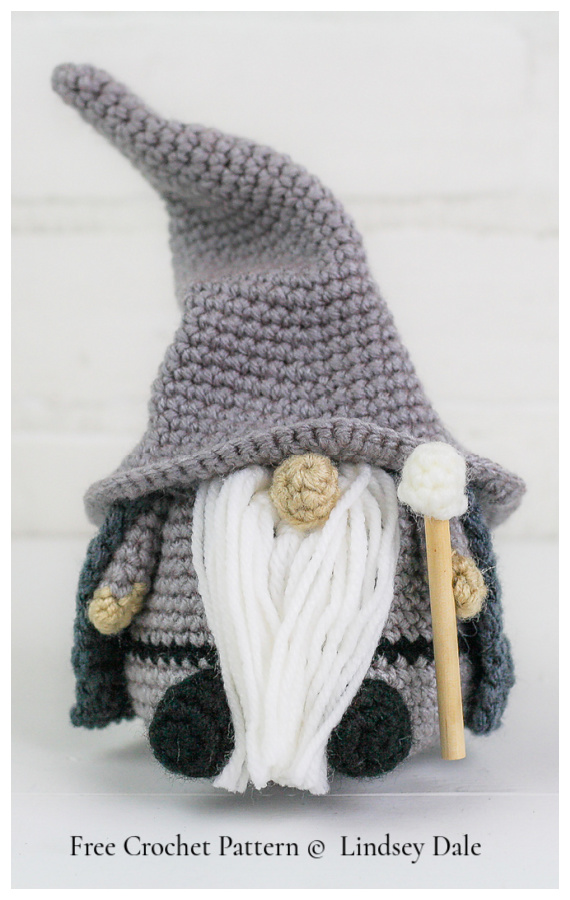 Crochet Halloween Epic Witch Gnome Amigurumi Free Patterns