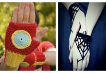 Halloween Gloves Free Crochet Patterns Halloween Gloves Free Crochet Patterns