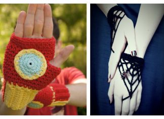Halloween Gloves Free Crochet Patterns Halloween Gloves Free Crochet Patterns
