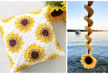 Scrap Yarn Sunflower Free Crochet Patterns Scrap Yarn Sunflower Free Crochet Patterns