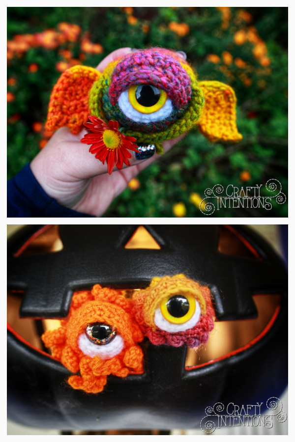 Spooktacular Eyeball Monsters Crochet Patterns for Halloween