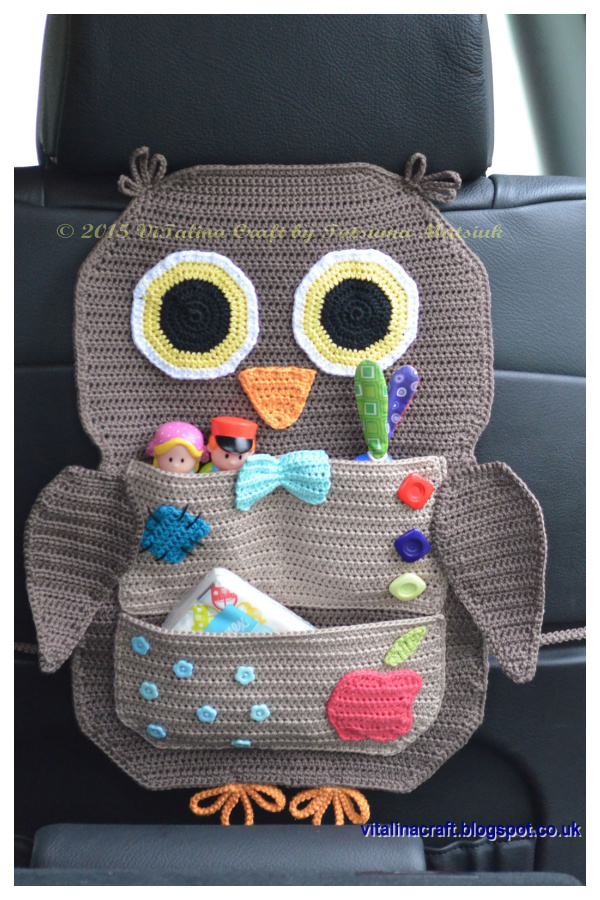 Owl Treasure Organizer Crochet Patterns