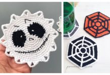Halloween Coaster Free Crochet Patterns & Paid Halloween Coaster Free Crochet Patterns