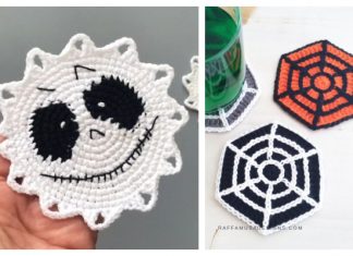 Halloween Coaster Free Crochet Patterns & Paid Halloween Coaster Free Crochet Patterns