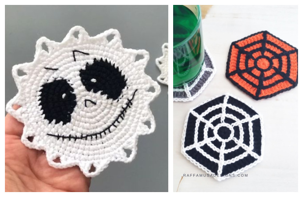 Halloween Coaster Free Crochet Patterns DIY Magazine