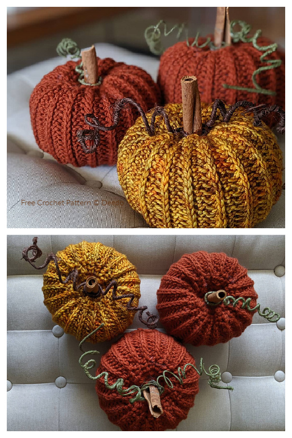 Little Rustic Pumpkin Free Crochet Patterns