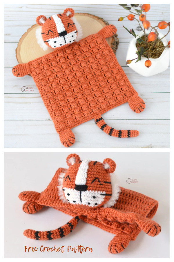 Tiger Lovey Crochet Patterns