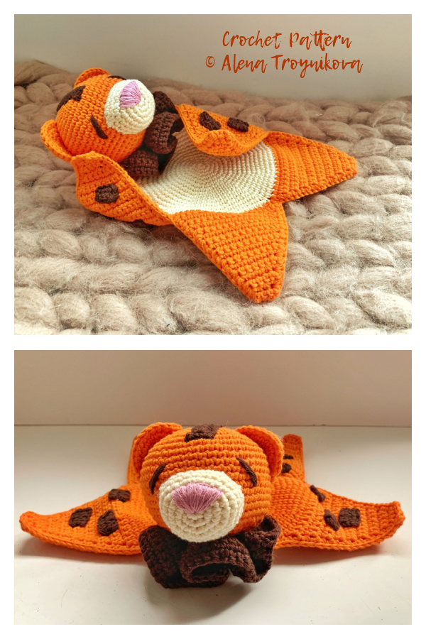 Tiger Lovey Crochet Patterns 