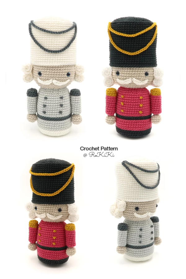 Crochet Christmas Nutcracker AmiguruMi Patterns
