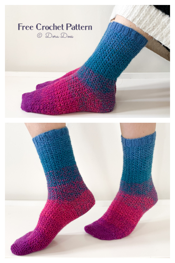 Cozy Step On Socks Free Crochet Patterns