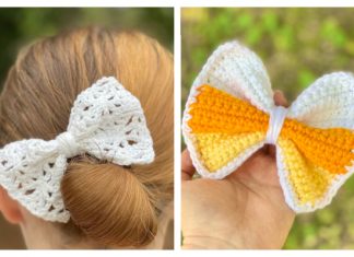Quick Hair Bow Free Crochet Patterns Quick Hair Bow Free Crochet Patterns
