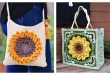 Sunflower Bag Free Crochet Patterns Sunflower Bag Free Crochet Patterns