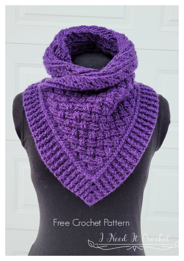 The Aisling Cowl Free Crochet Patterns