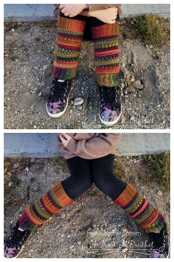 The Bauble Leg Warmers Free Crochet Patterns