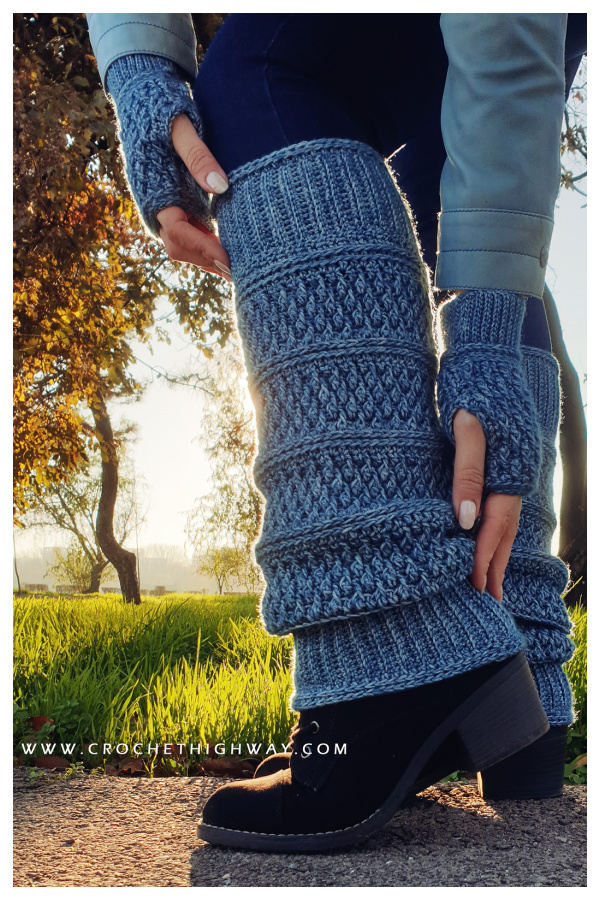 Cosmopolitan Legwarmers & Boot Cuffs Crochet Patterns