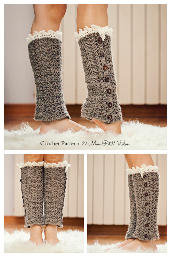 Luxury Leg Warmers Crochet Patterns