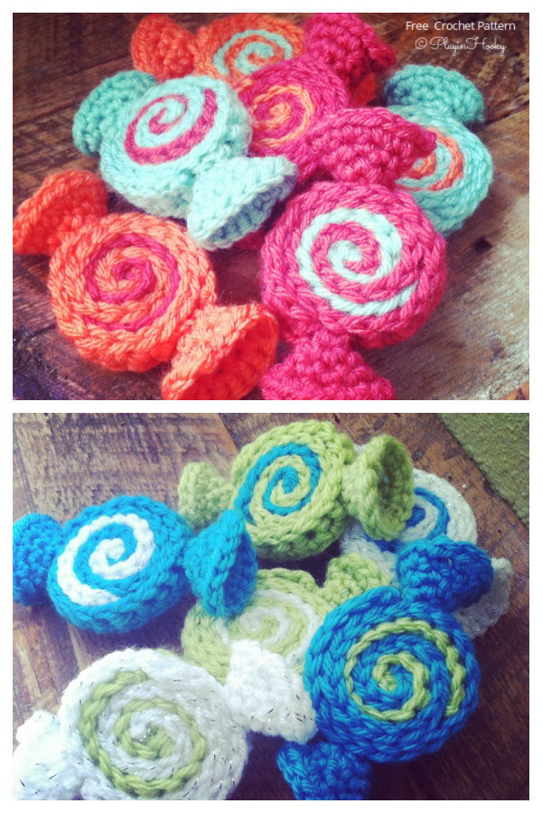 Pinwheel Candy Free Crochet Patterns
