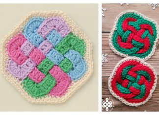 Celtic Knot Coaster Free Crochet Patterns and Paid Celtic Knot Coaster Free Crochet Patterns