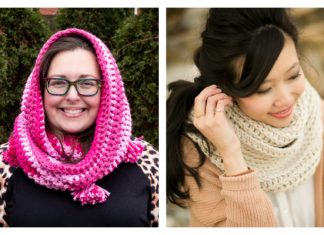Infinitely Scarf Cowl Free Crochet Patterns Infinitely Scarf Cowl Free Crochet Patterns