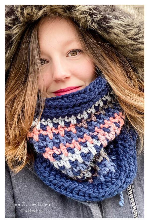 Linden Cowl and Infinitely Scarf Free Crochet Patterns