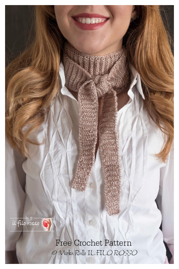 Long Lux foulard Scarf Free Crochet Patterns