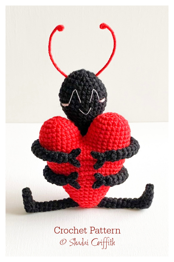 The Valentine's Love Bug Crochet Patterns