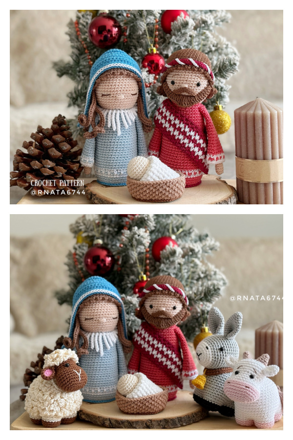 Nativity Set Crochet Patterns Nativity Set Crochet Patterns