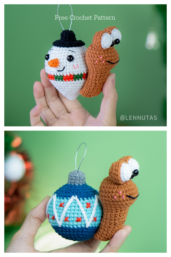 Christmas Ornament Balls Free Crochet Patterns