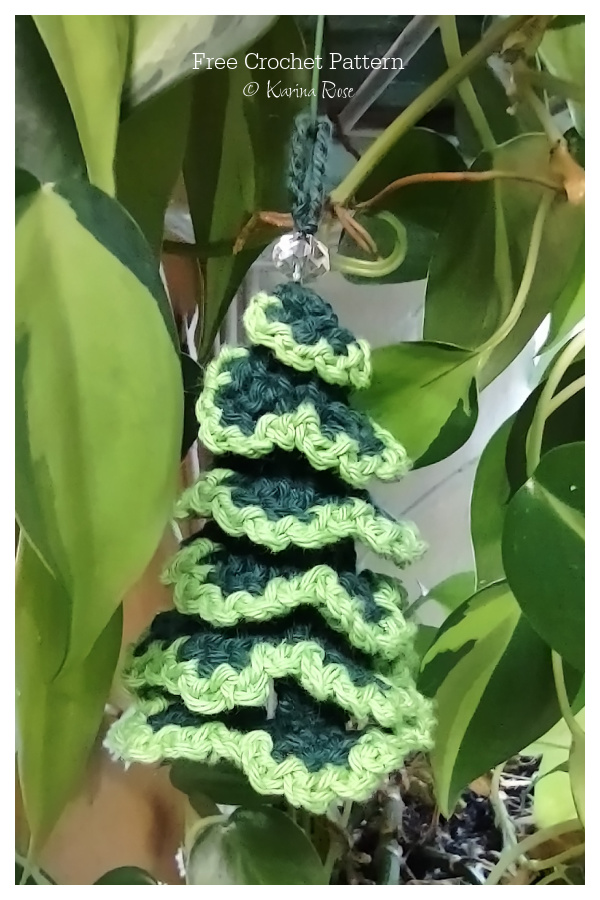 Christmas Tree Ornament Free Crochet Patterns