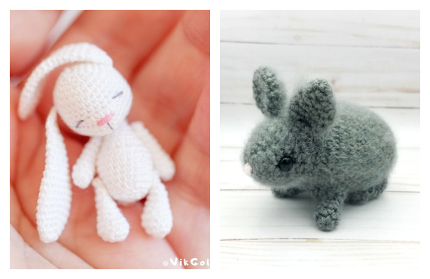 Cute Crochet Bunny Amigurumi Free Patterns for 2023 - DIY Magazine