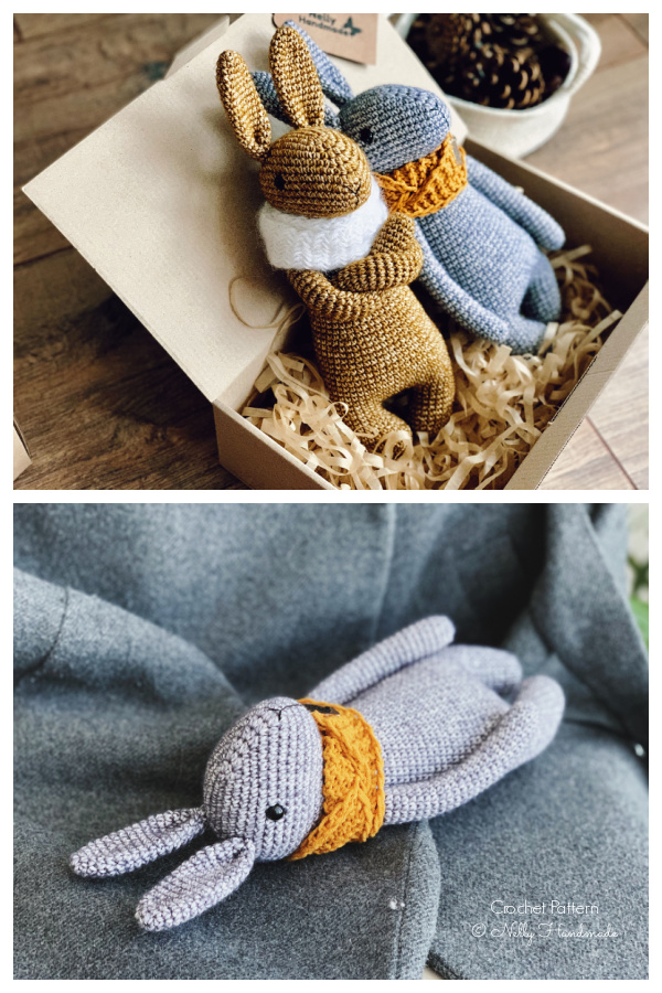 Crochet Bunny Morty Amigurumi Pattern