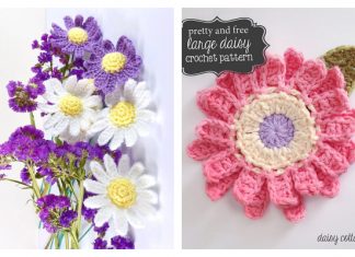 Daisy Flower Free Crochet Patterns Daisy Bouquet Free Crochet Patterns