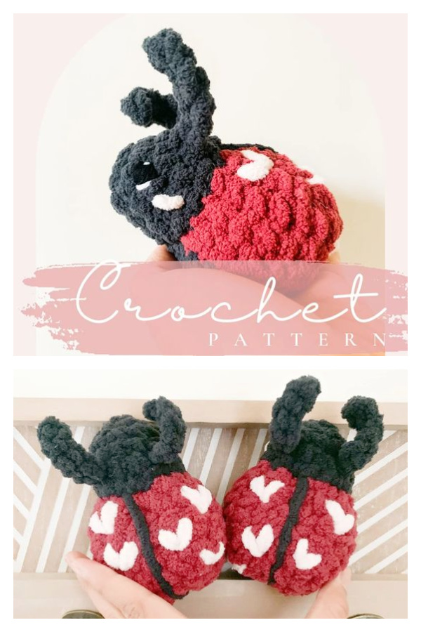 Lulu the Love Bug Amigurumi Crochet Patterns