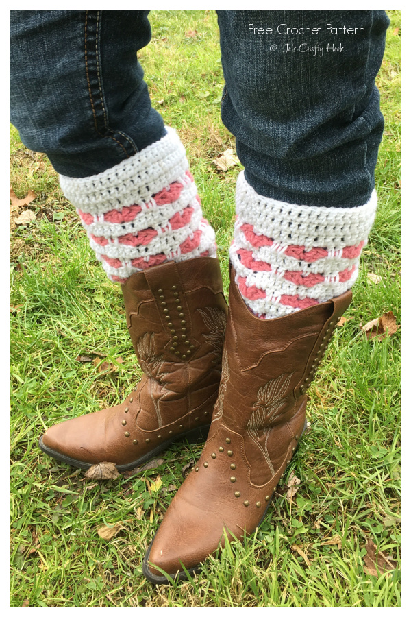 Wrapped in Love Boot Cuffs Free Crochet Patterns
