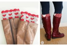Valentine Boot Cuffs Free Crochet Patterns Valentine Boot Cuffs Free Crochet Patterns